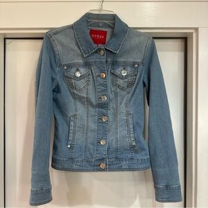 GUESS Los Angeles Denim Blue Jacket Womans medium